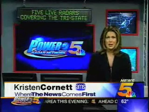 Kristen Cornett on WLWT News 5 (2004) 