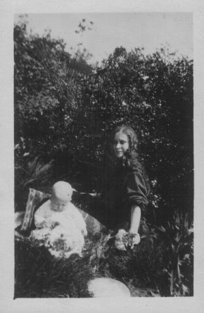 unknown woman with child