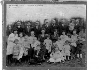 Herbert Brant Barrows and family