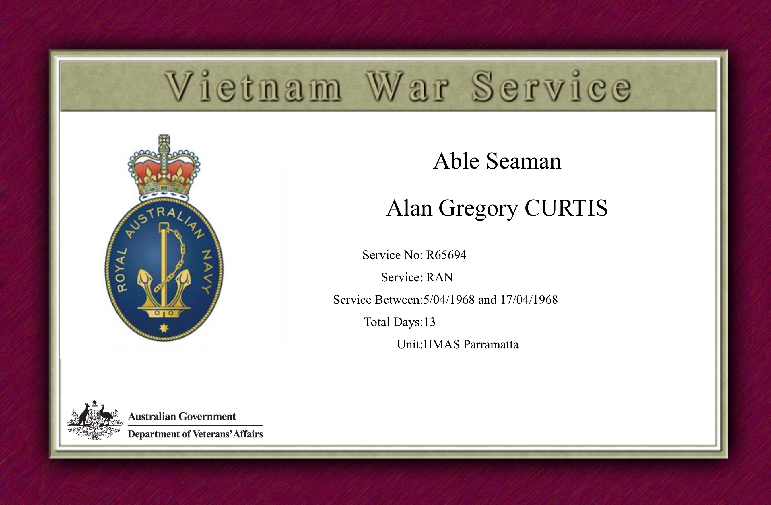 Alan Gregory Curtis Alan Gregory Curtis