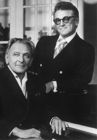 Frederick Loewe and Alan Jay Lerner.