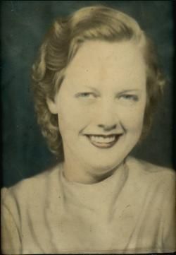 Chloris (Vincent) Gorden, my grandmother