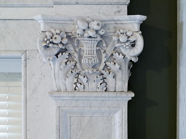 [Second Floor Corridor. Printers' marks+Columns. Detail...