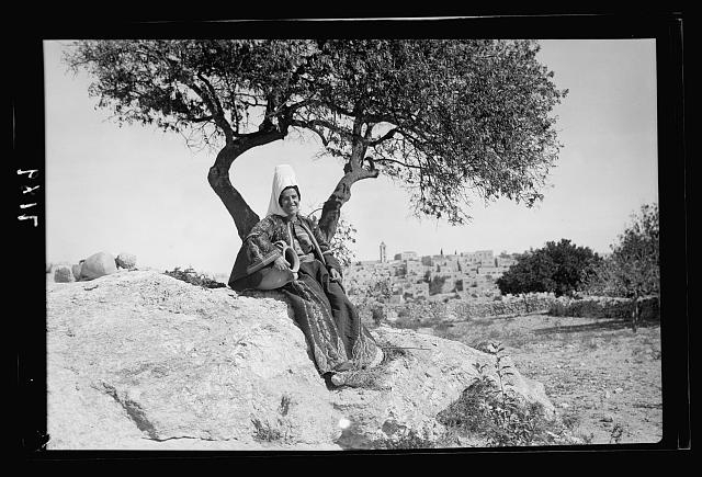 Bethlehem. Bethlehem from the South, close view with...
