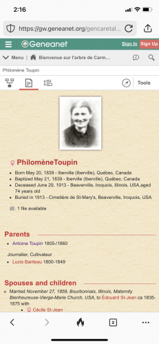 Philomene Toupin