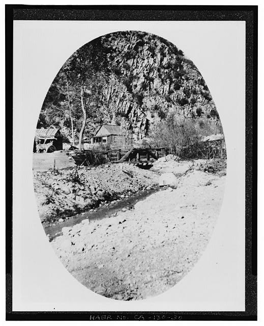 30. HEADWORKS COTTAGE ABOVE SAR-1. EEC print no....