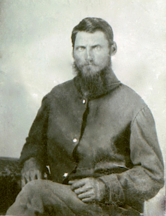 Nicholas Benjamin Arms, In uniform - R.I. Union Army Infantry