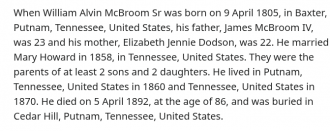 William Alvin McBroom
