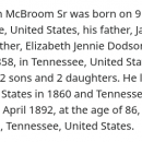 A photo of William Alvin McBroom