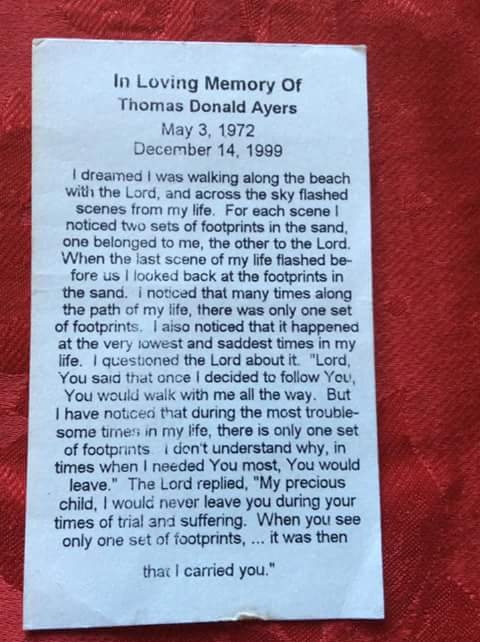 Thomas D Ayers memorial