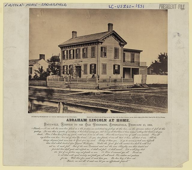 Abraham Lincoln at home