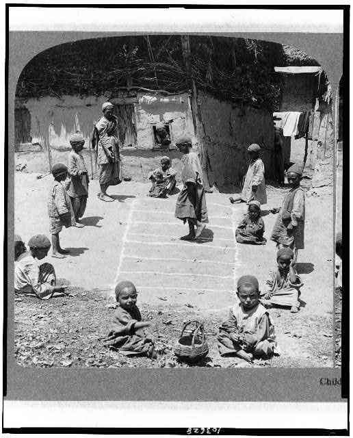 Children are children the wide world round--little folks...