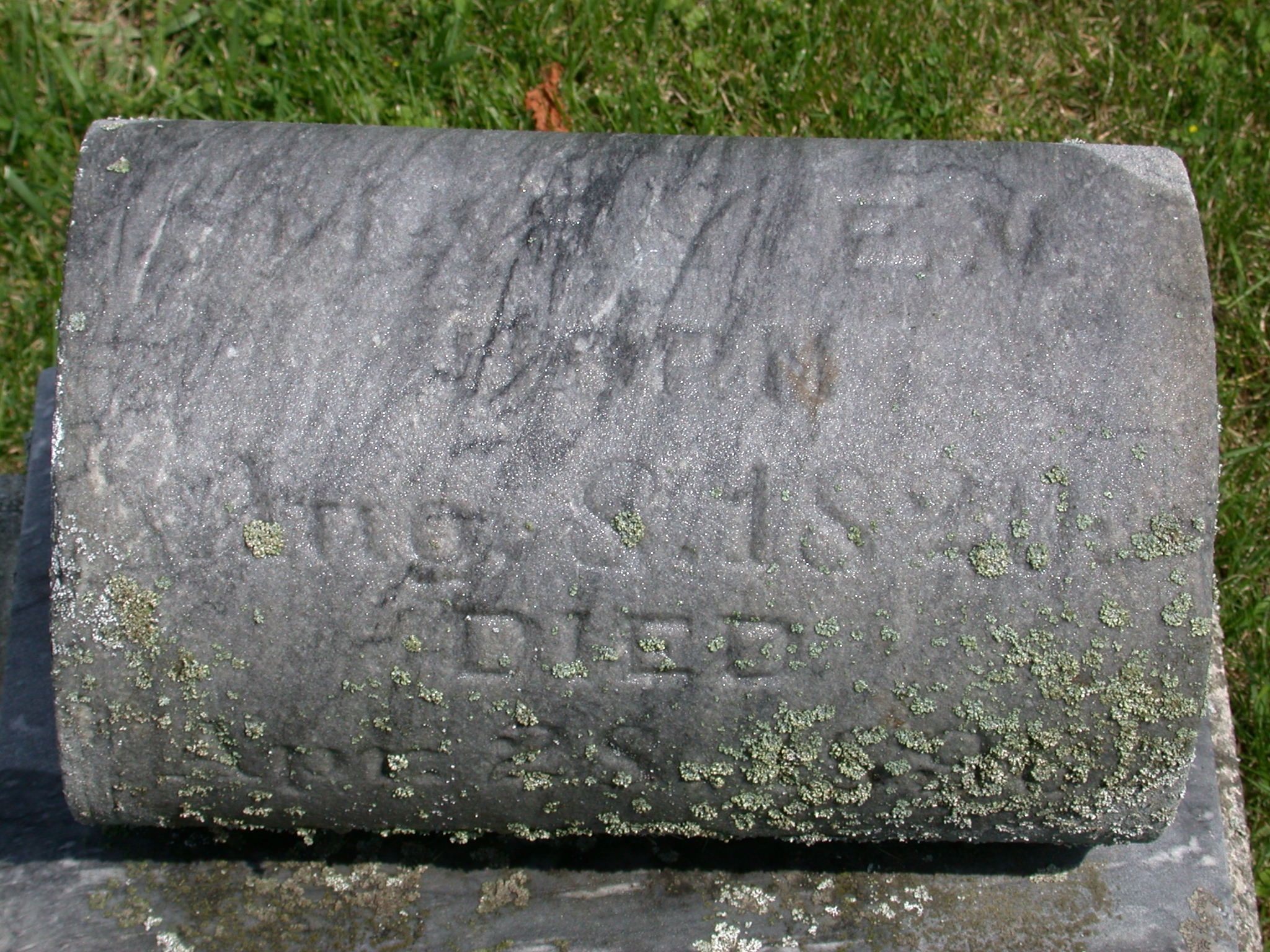 Mary Elizabeth Victoria Defaut gravesite