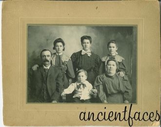 Bernt Anton Anderson & Family