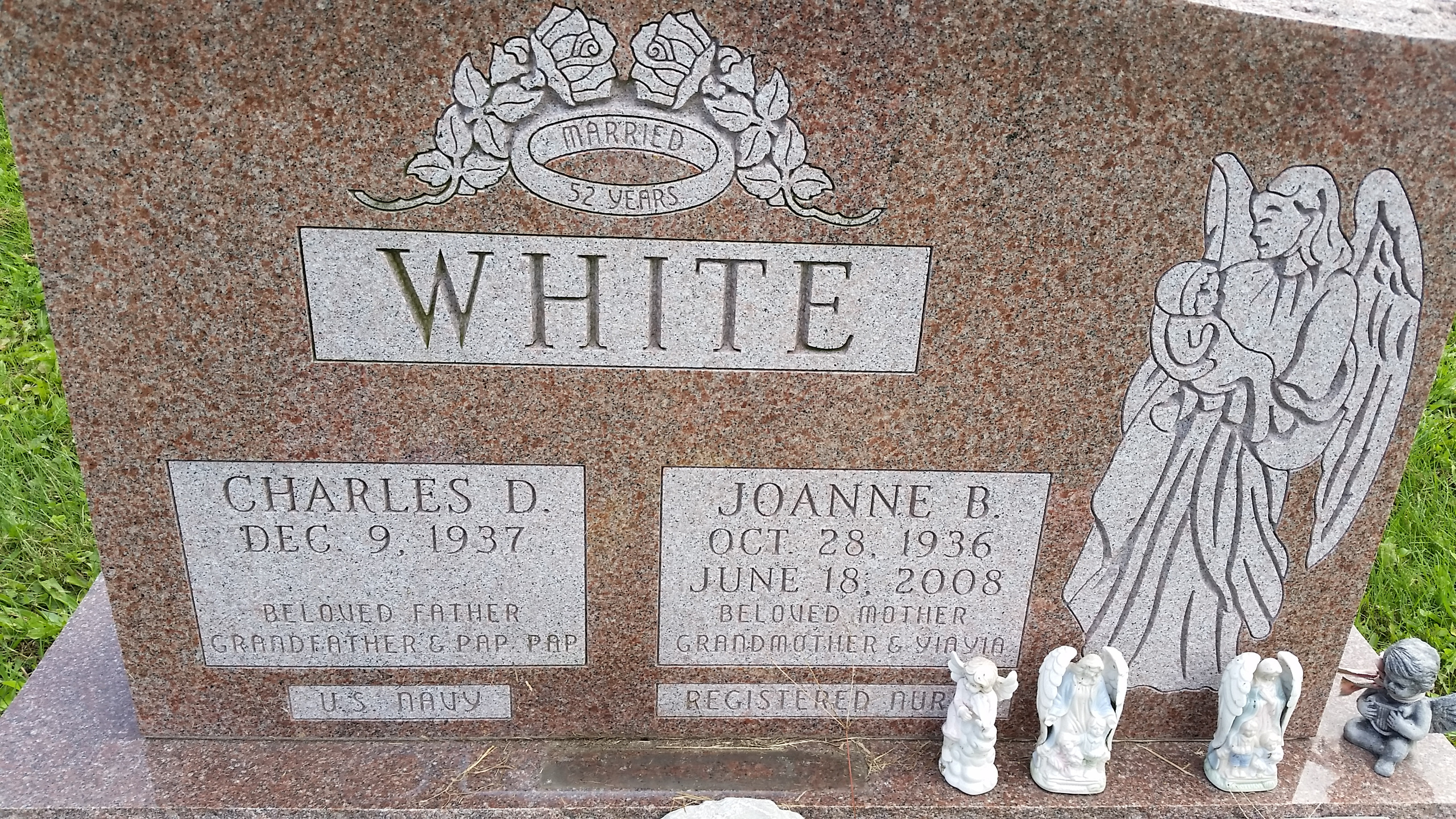 Joanne B Whiten gravesite
