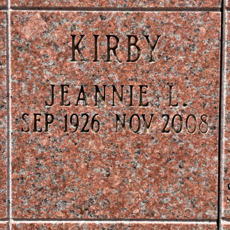 Jeannie Lott Kirby Gravesite