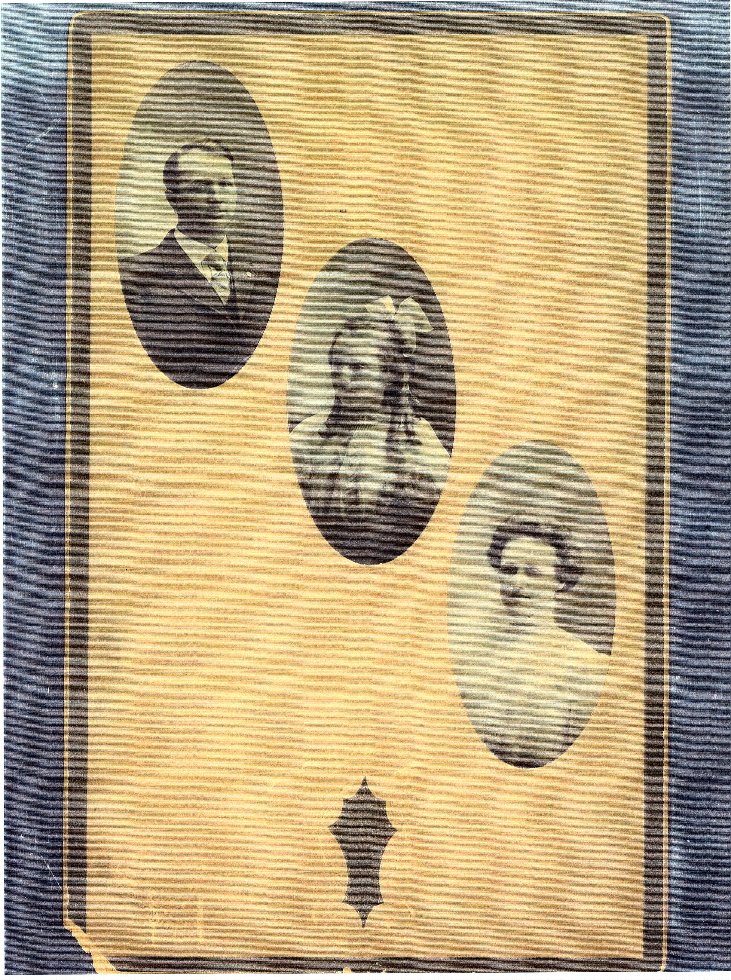 Herbert, Gladys, & Caroline Harrison, IL