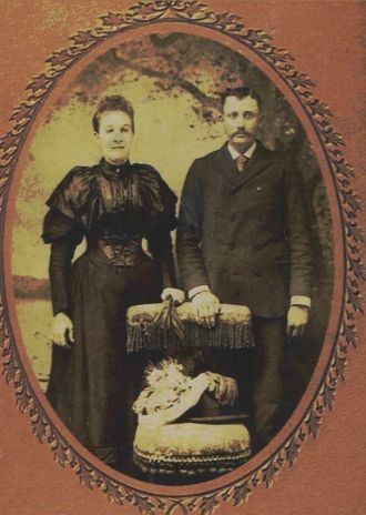 Lucy and Lee Judd, 1895 Virginia