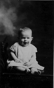 Lewis Ray Butts as a baby