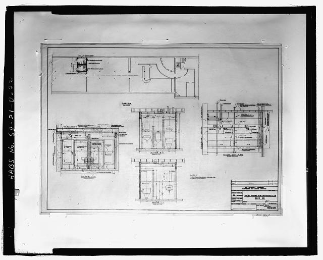 22. Basement toilet room details RSM-122. - Ellsworth Air...