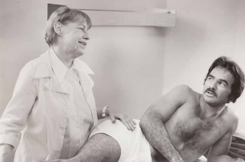 Lotte Lenya and Burt Reynolds