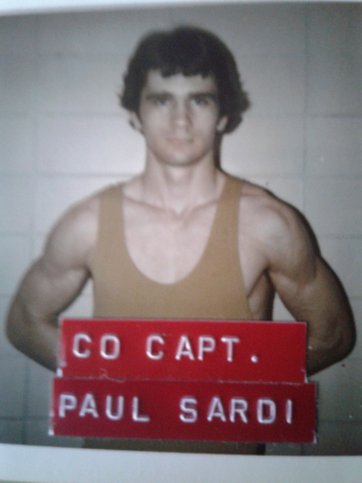Paul Sardi wrestling team Co-Capt.
