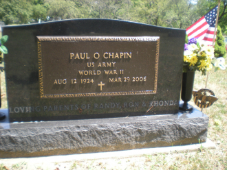 Paul O Chapin 