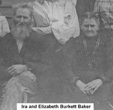 Ira Edgar & Elizabeth Burkett BAKER