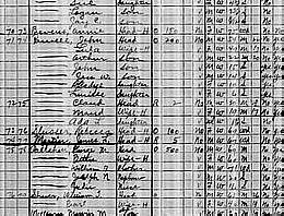 1930 US Census page