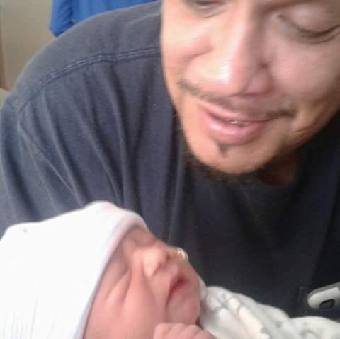 His new son