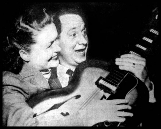 Mary Ford and Les Paul.