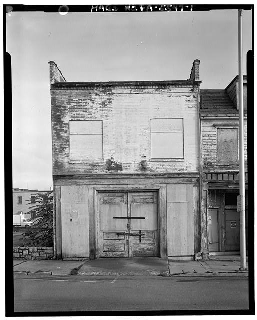 1. VIEW NORTH, SOUTH FRONT 219 FERRY STREET - Engine...