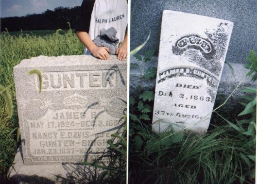 James B. Gunter's grave