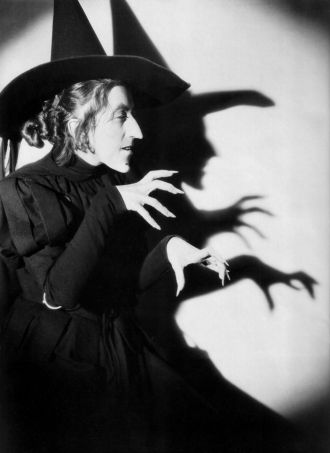 Witch in Wizard of Oz - Margaret Hamilton