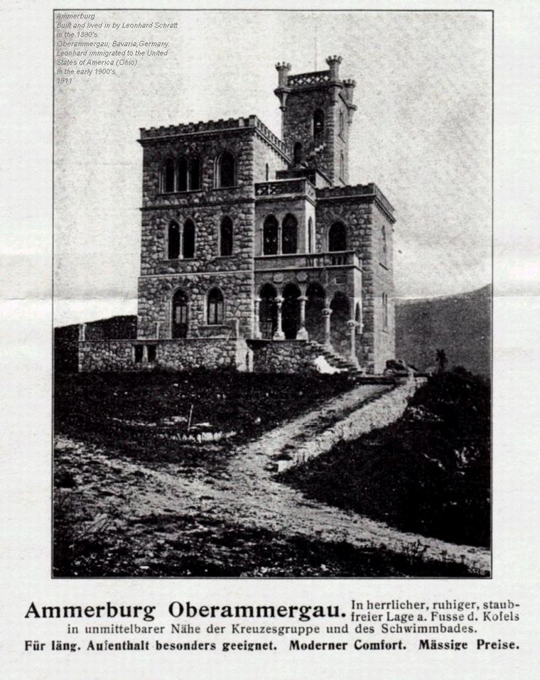 Ammerburg Castle built by Schratt
