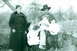 Mary & Joe Vail family, OK 1918