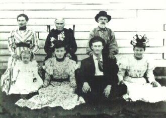 Henry & Sarah (Wagonheim) Schaffer Family, 1895