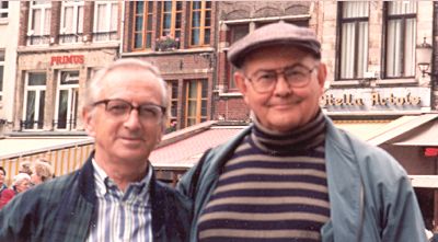 Paul Heerbrant and Fred Halkett in Antwerp, Belgiu
