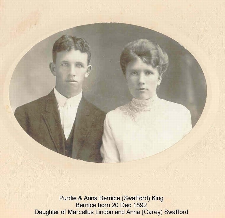 Purdie & Bernice (Swafford) King