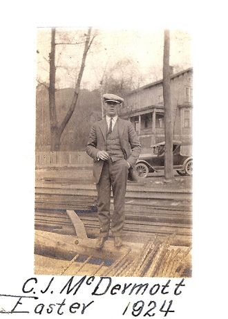 Chester John McDermott, Sr. - Easter, 1920