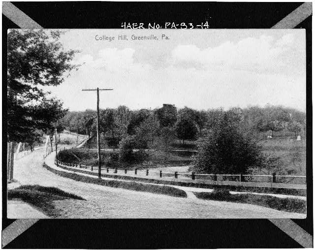 14. Photocopy of postcard. COLLEGE HILL AND THE COLLEGE...