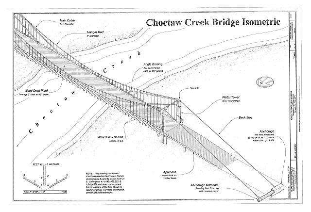 HAER TX,91-BELL.V,1- (sheet 2 of 3) - Choctaw Creek...