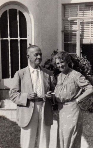 Horace & Minnie Black 1940 Florida