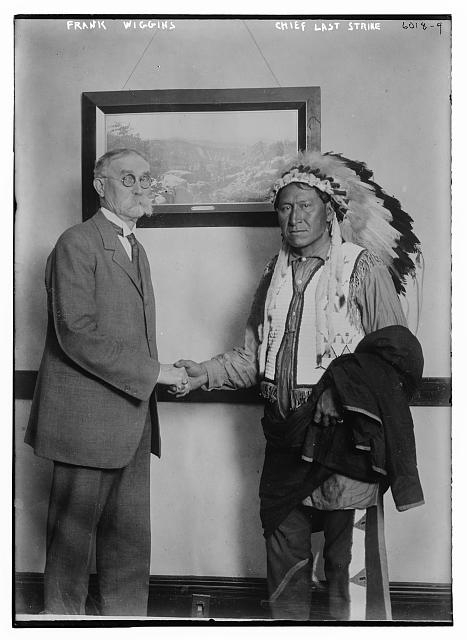 Frank Wiggins, Chief Last Strike