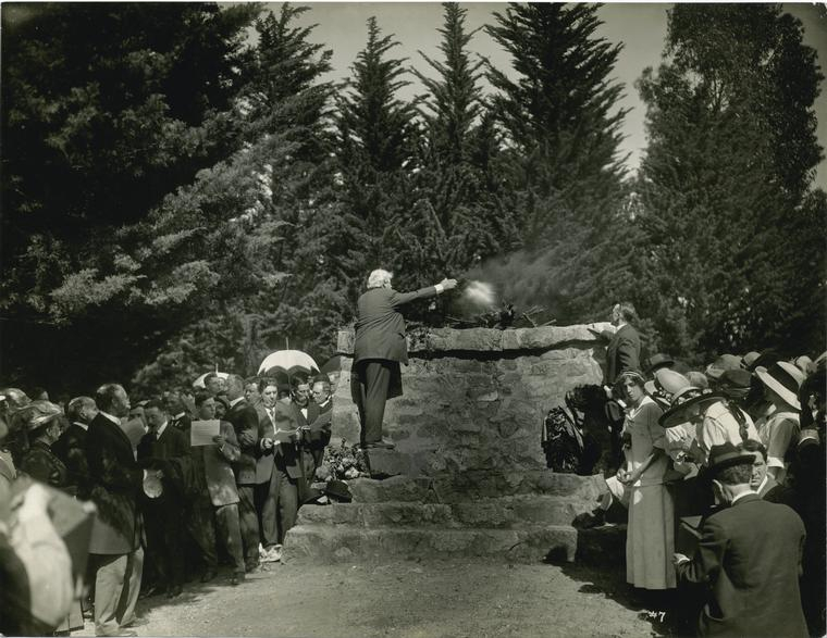 Joaquin Miller funeral