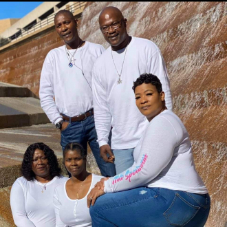 Karen,Kenya, Beverly, Anthony and Timothy 