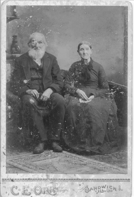 William & Lucina Hart, Illinois 1899