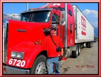Martin Tollington & truck