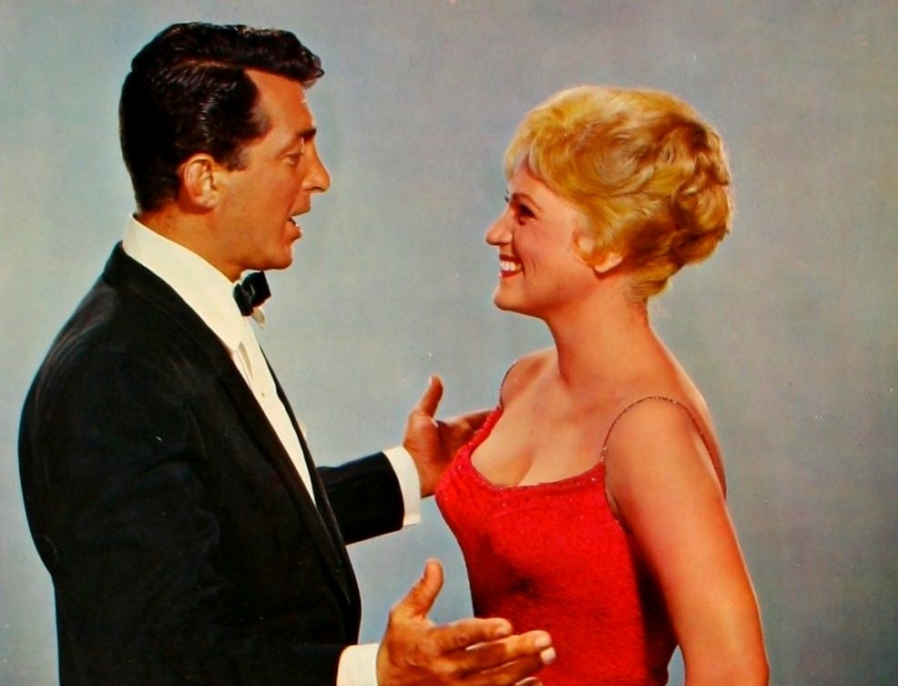 Judy Holliday and Dean Martin