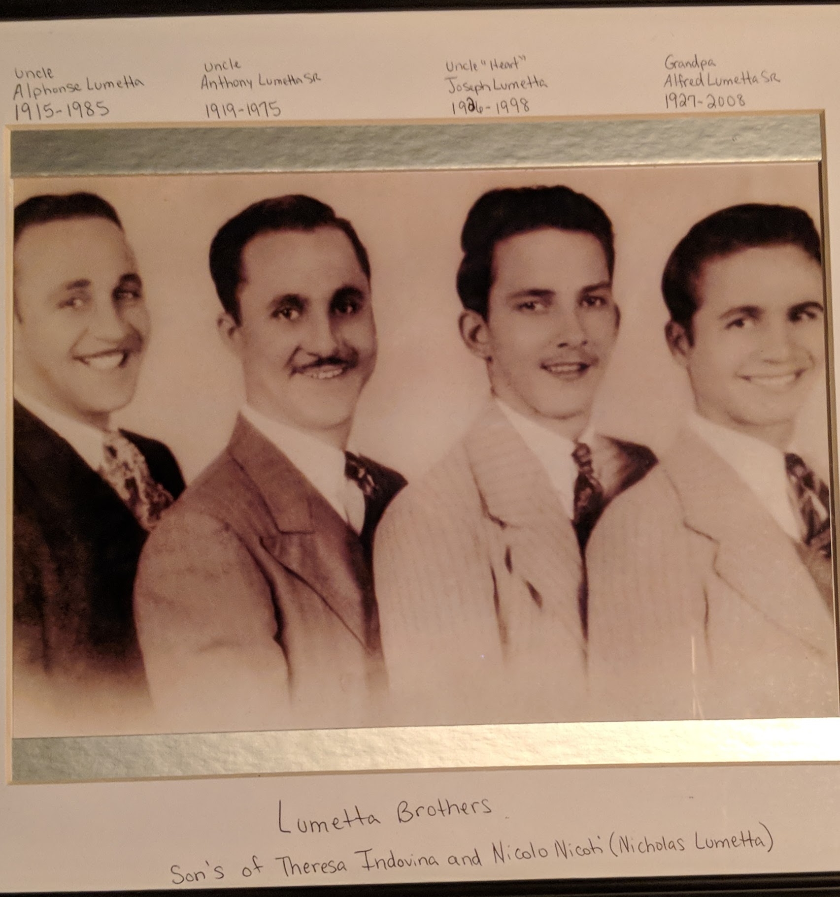 Alfred Joseph Lumetta Sr